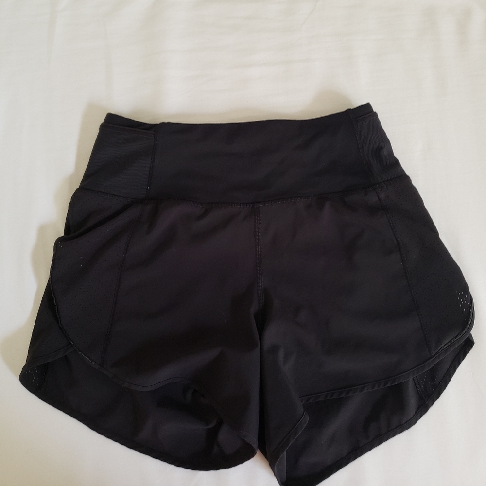 Black lululemon shorts